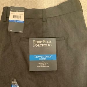 NWT MENS PERRY ELLIS DRESS PANTS